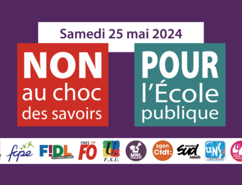 Contre le choc des savoirs pour l’école publique